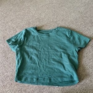 Hollister green baby tee